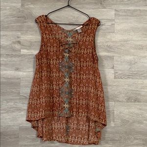 Forever 21 Low-High Tank Top